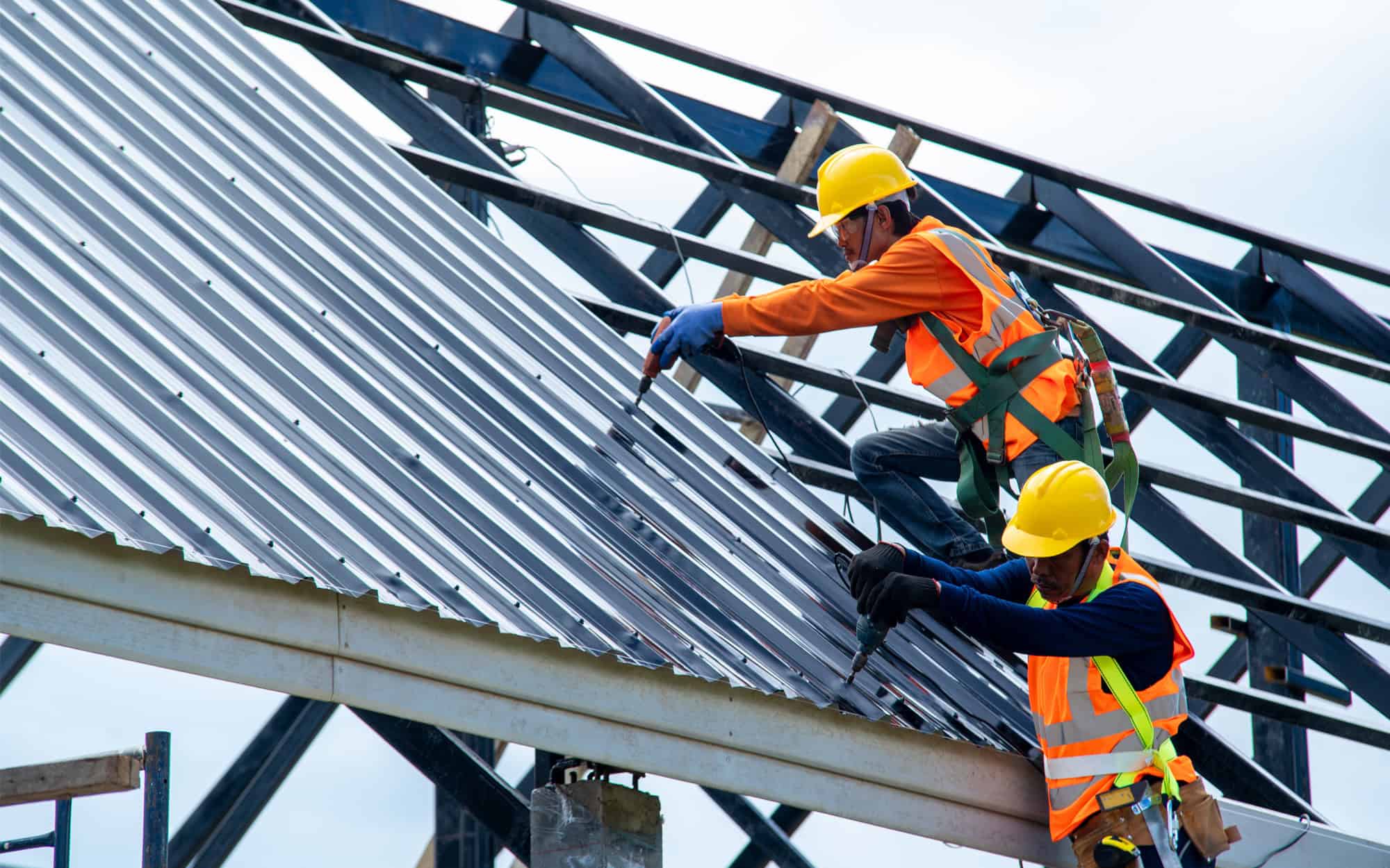 Commercial Roofing Idaho Workers